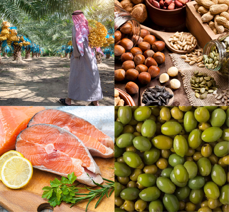 Food collage